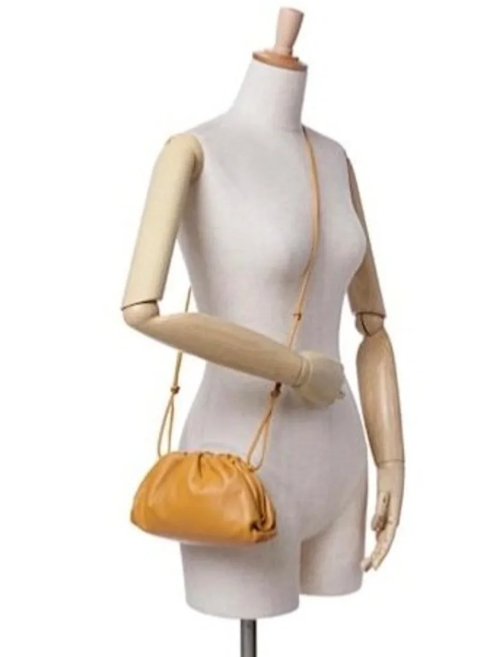 Bottega Veneta Butter Calfskin The Mini Pouch Caramel B08896149B